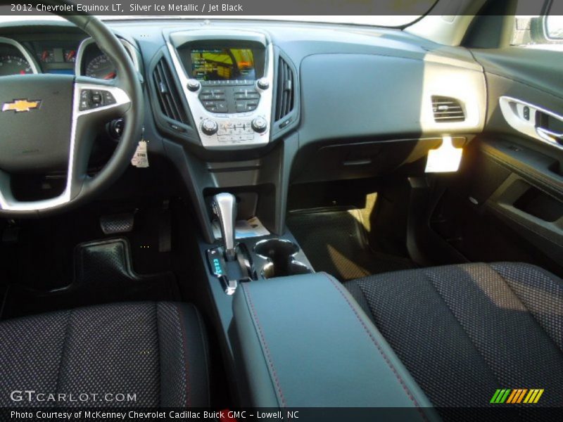 Silver Ice Metallic / Jet Black 2012 Chevrolet Equinox LT