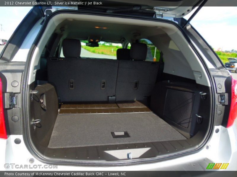 Silver Ice Metallic / Jet Black 2012 Chevrolet Equinox LT