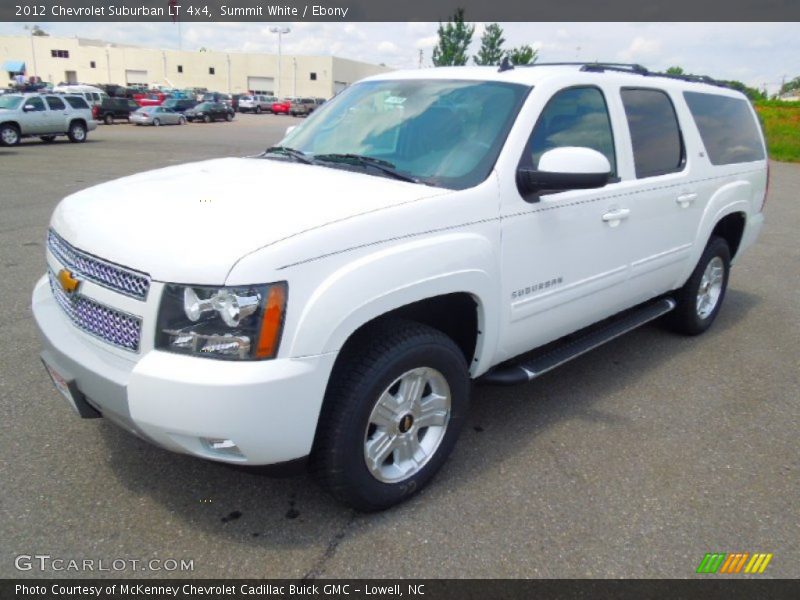Summit White / Ebony 2012 Chevrolet Suburban LT 4x4