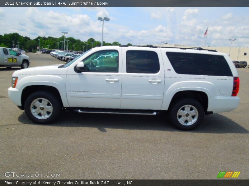 Summit White / Ebony 2012 Chevrolet Suburban LT 4x4