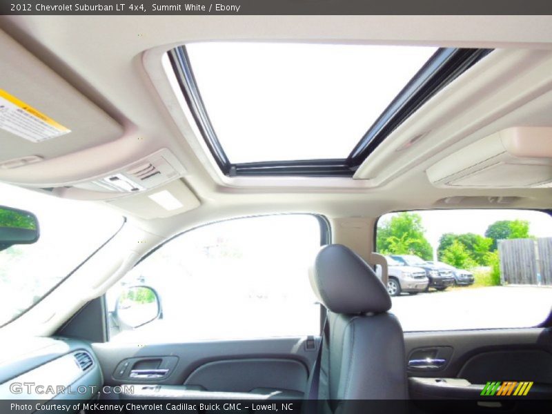 Summit White / Ebony 2012 Chevrolet Suburban LT 4x4