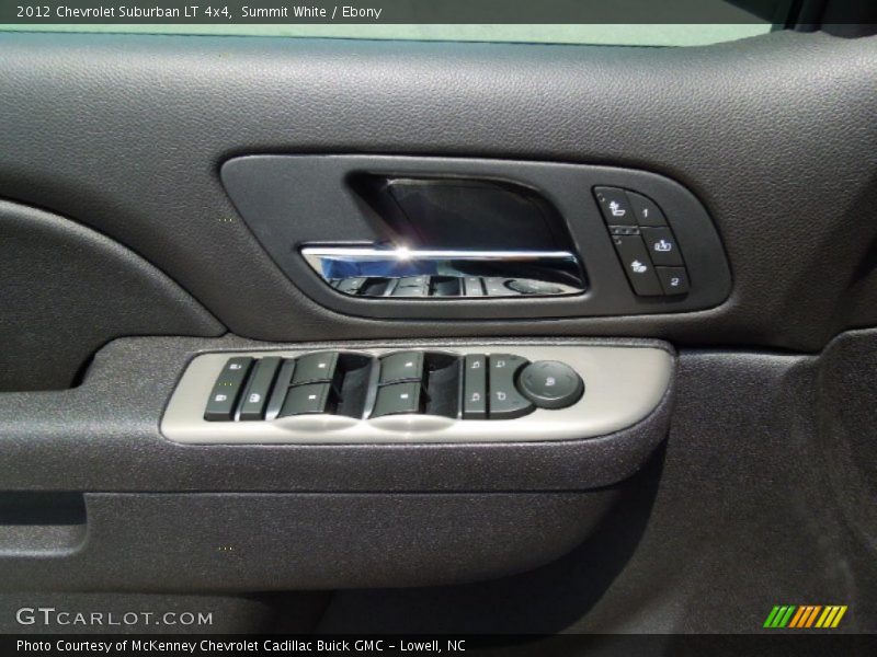 Summit White / Ebony 2012 Chevrolet Suburban LT 4x4