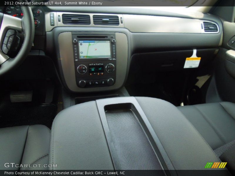 Summit White / Ebony 2012 Chevrolet Suburban LT 4x4