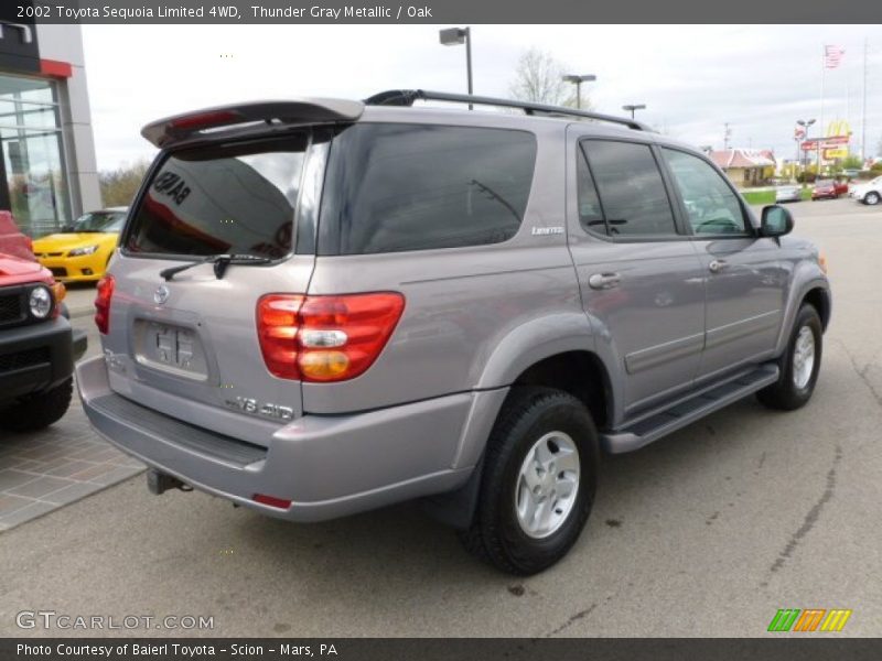 Thunder Gray Metallic / Oak 2002 Toyota Sequoia Limited 4WD