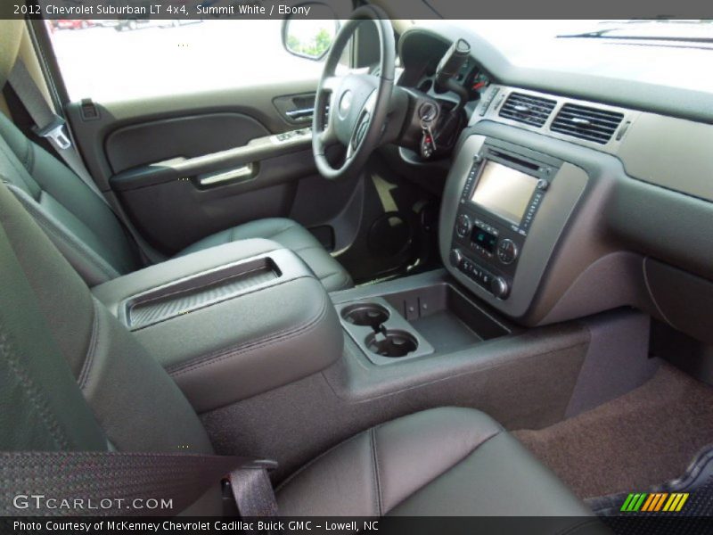 Summit White / Ebony 2012 Chevrolet Suburban LT 4x4