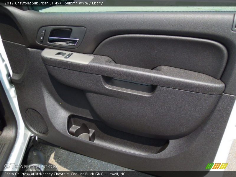 Summit White / Ebony 2012 Chevrolet Suburban LT 4x4