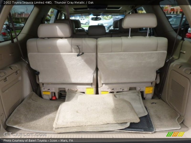 Thunder Gray Metallic / Oak 2002 Toyota Sequoia Limited 4WD