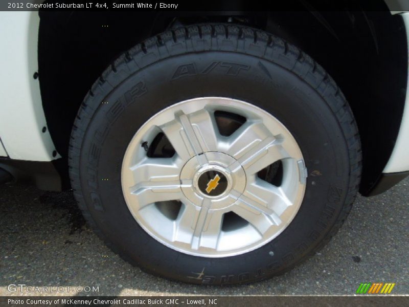 Summit White / Ebony 2012 Chevrolet Suburban LT 4x4