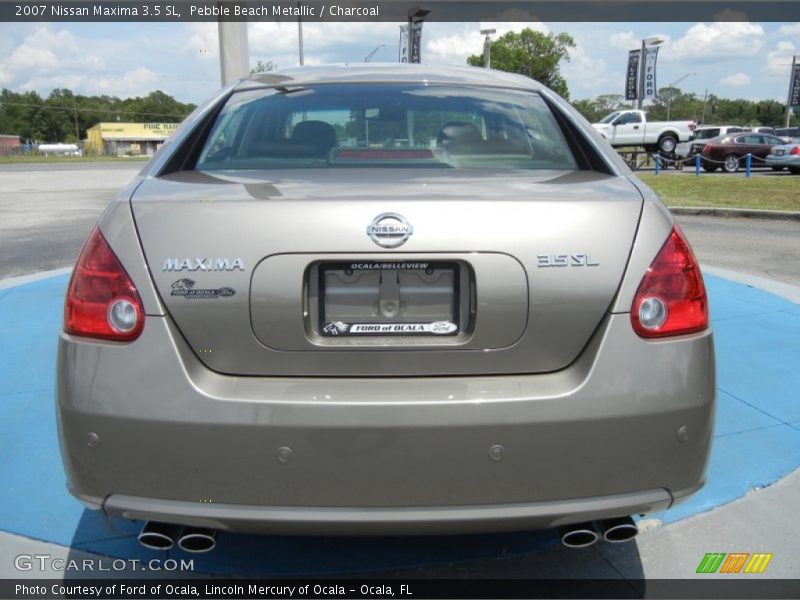 Pebble Beach Metallic / Charcoal 2007 Nissan Maxima 3.5 SL