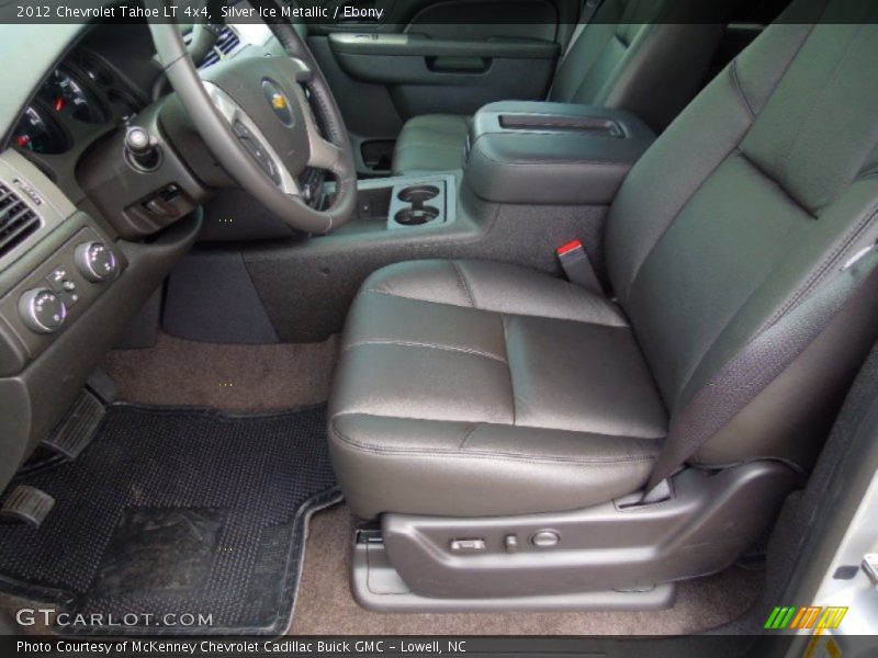 Silver Ice Metallic / Ebony 2012 Chevrolet Tahoe LT 4x4