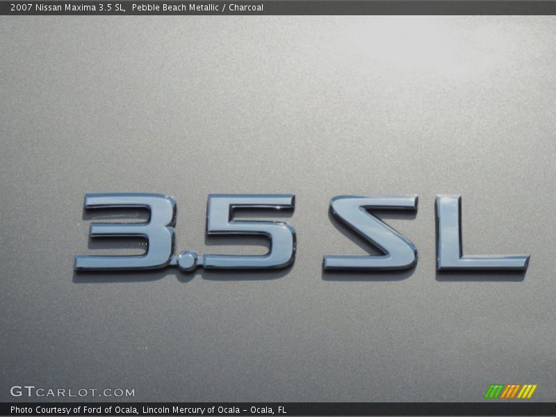 Pebble Beach Metallic / Charcoal 2007 Nissan Maxima 3.5 SL