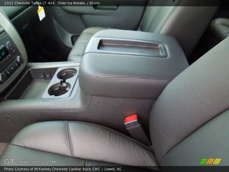 Silver Ice Metallic / Ebony 2012 Chevrolet Tahoe LT 4x4