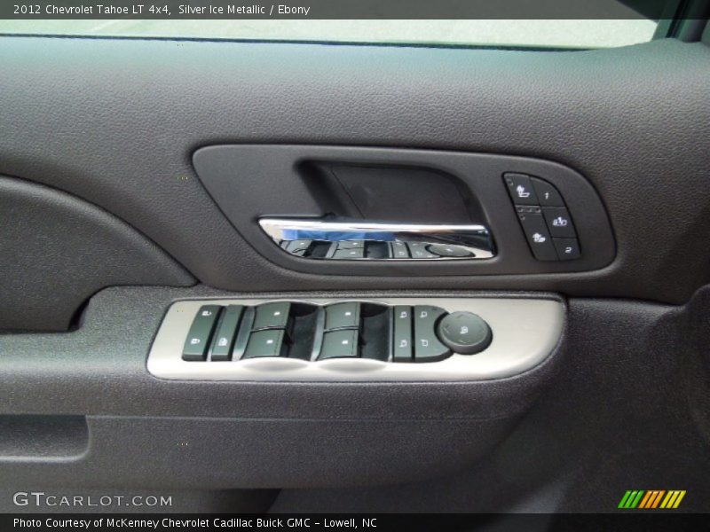Silver Ice Metallic / Ebony 2012 Chevrolet Tahoe LT 4x4