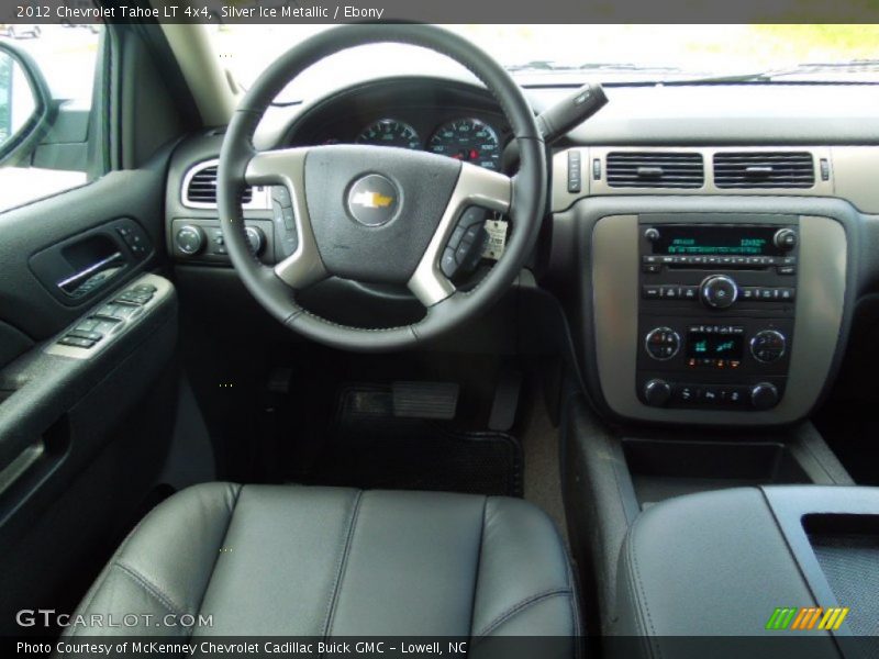 Silver Ice Metallic / Ebony 2012 Chevrolet Tahoe LT 4x4