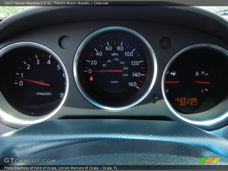 Pebble Beach Metallic / Charcoal 2007 Nissan Maxima 3.5 SL