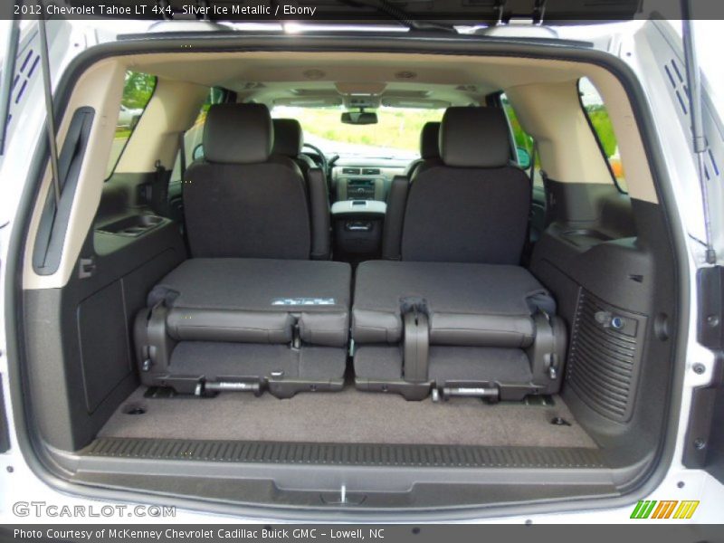 Silver Ice Metallic / Ebony 2012 Chevrolet Tahoe LT 4x4