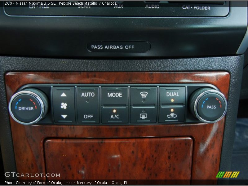 Pebble Beach Metallic / Charcoal 2007 Nissan Maxima 3.5 SL