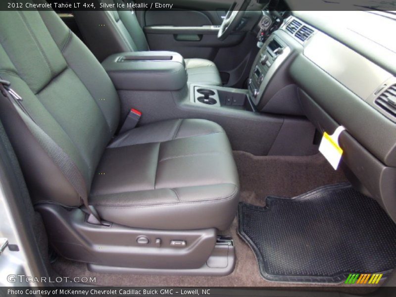Silver Ice Metallic / Ebony 2012 Chevrolet Tahoe LT 4x4