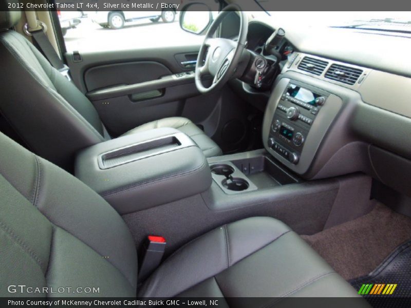 Silver Ice Metallic / Ebony 2012 Chevrolet Tahoe LT 4x4