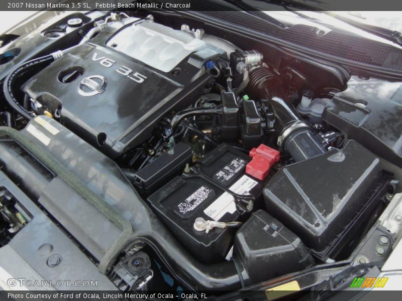 Pebble Beach Metallic / Charcoal 2007 Nissan Maxima 3.5 SL