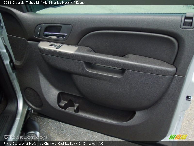 Silver Ice Metallic / Ebony 2012 Chevrolet Tahoe LT 4x4