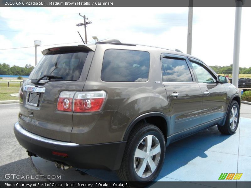 Medium Brown Metallic / Cashmere 2010 GMC Acadia SLT