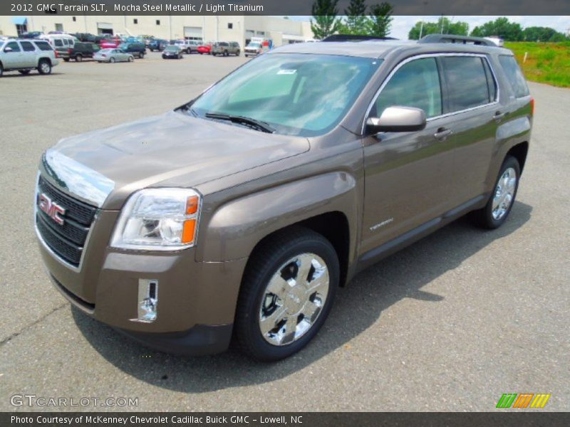 Mocha Steel Metallic / Light Titanium 2012 GMC Terrain SLT