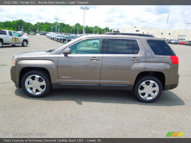 Mocha Steel Metallic / Light Titanium 2012 GMC Terrain SLT