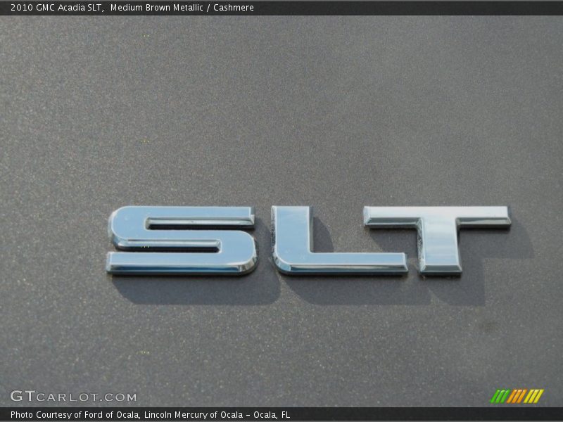 Medium Brown Metallic / Cashmere 2010 GMC Acadia SLT