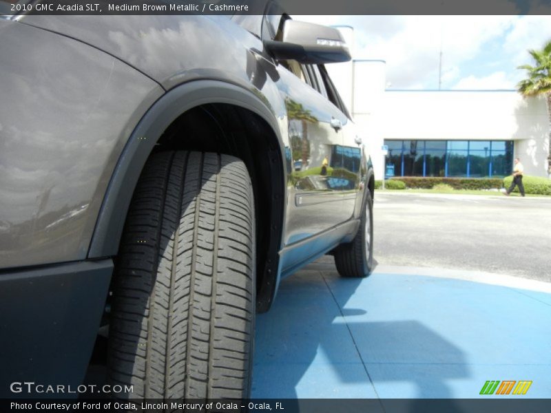Medium Brown Metallic / Cashmere 2010 GMC Acadia SLT