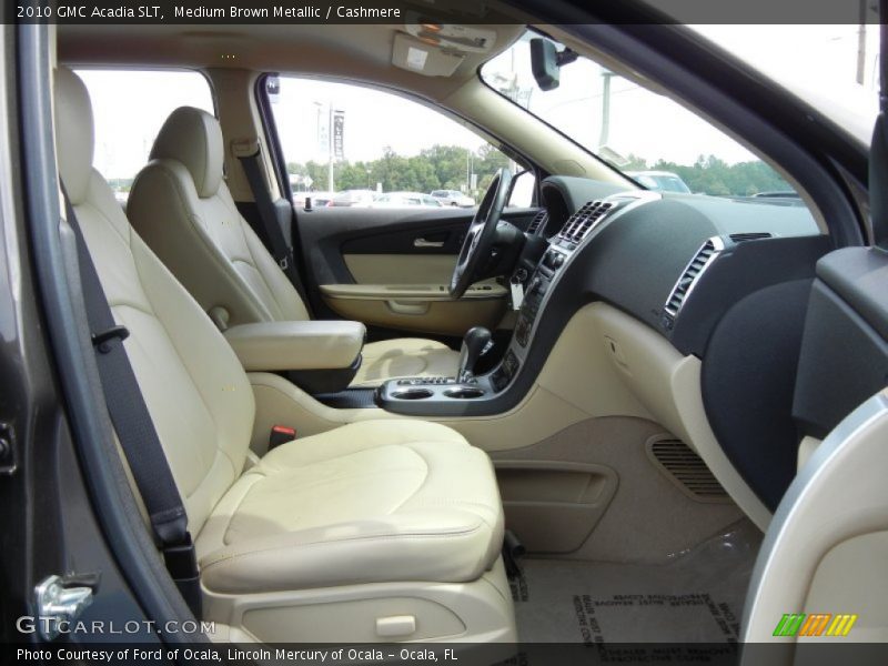Medium Brown Metallic / Cashmere 2010 GMC Acadia SLT