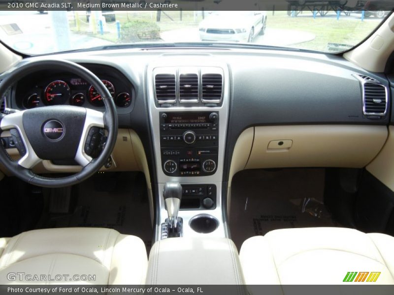 Medium Brown Metallic / Cashmere 2010 GMC Acadia SLT