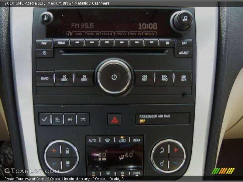 Medium Brown Metallic / Cashmere 2010 GMC Acadia SLT