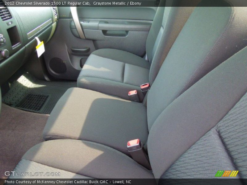 Graystone Metallic / Ebony 2012 Chevrolet Silverado 1500 LT Regular Cab