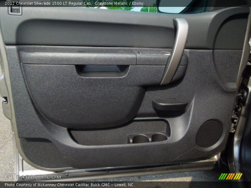 Graystone Metallic / Ebony 2012 Chevrolet Silverado 1500 LT Regular Cab