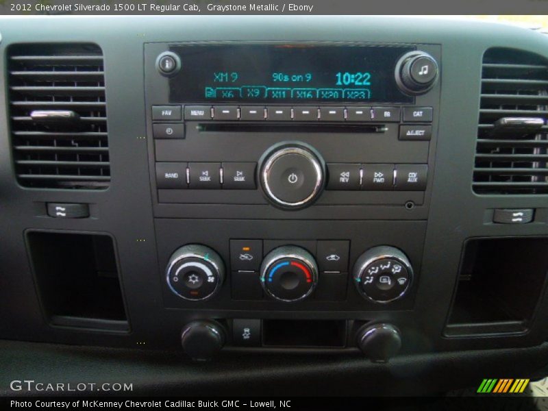 Graystone Metallic / Ebony 2012 Chevrolet Silverado 1500 LT Regular Cab