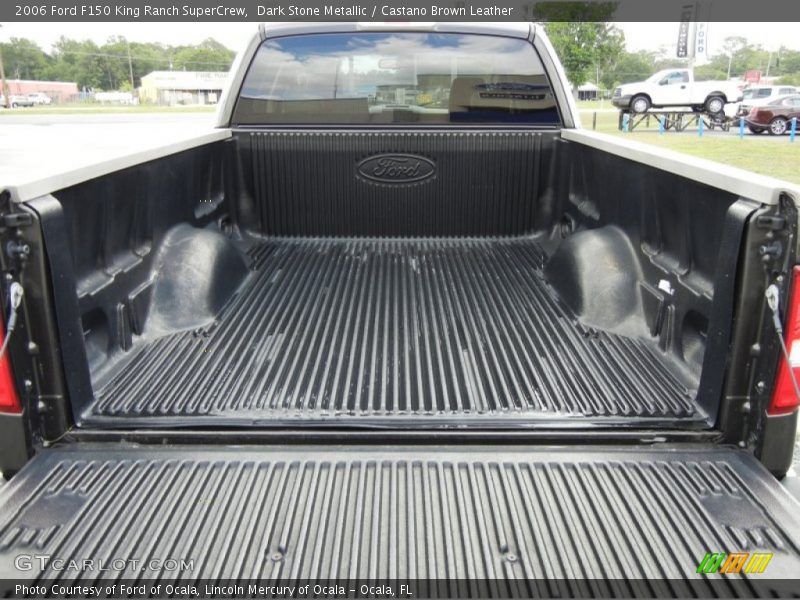 Dark Stone Metallic / Castano Brown Leather 2006 Ford F150 King Ranch SuperCrew