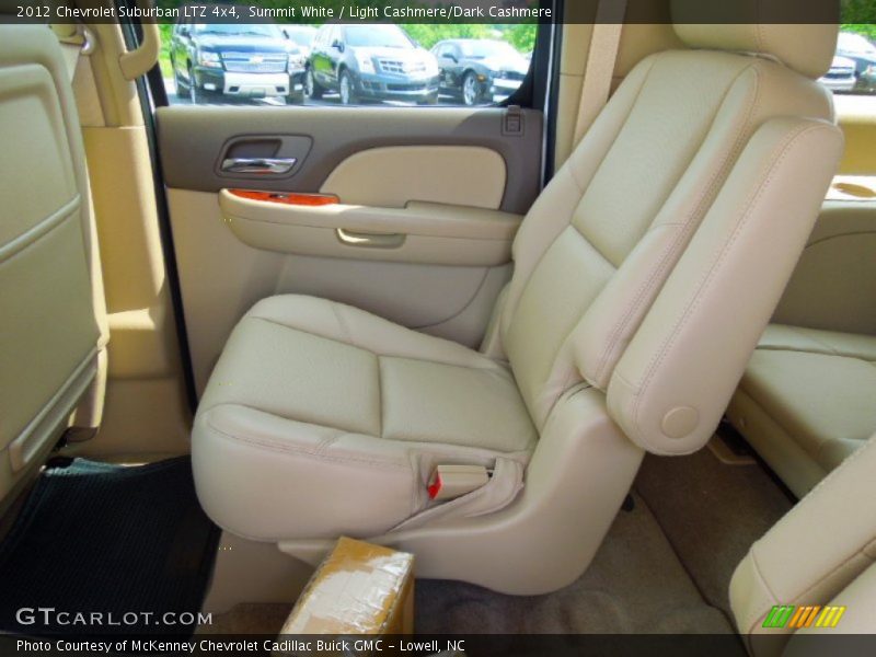Summit White / Light Cashmere/Dark Cashmere 2012 Chevrolet Suburban LTZ 4x4