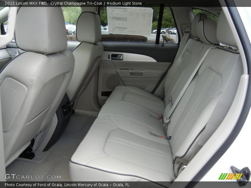 Crystal Champagne Tri-Coat / Medium Light Stone 2013 Lincoln MKX FWD
