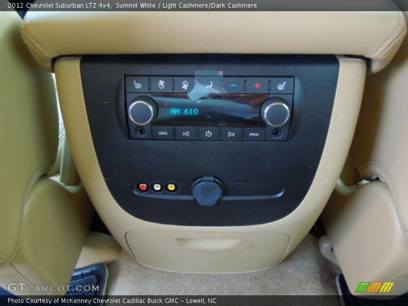 Summit White / Light Cashmere/Dark Cashmere 2012 Chevrolet Suburban LTZ 4x4
