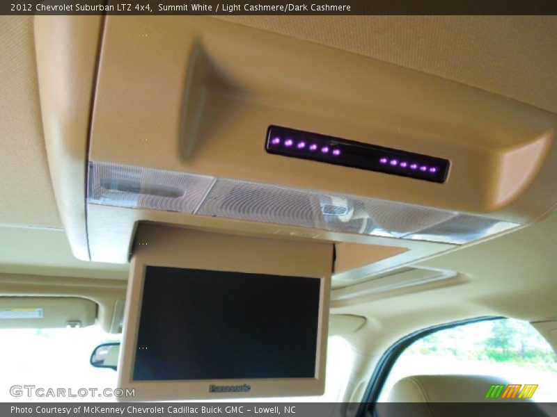 Summit White / Light Cashmere/Dark Cashmere 2012 Chevrolet Suburban LTZ 4x4