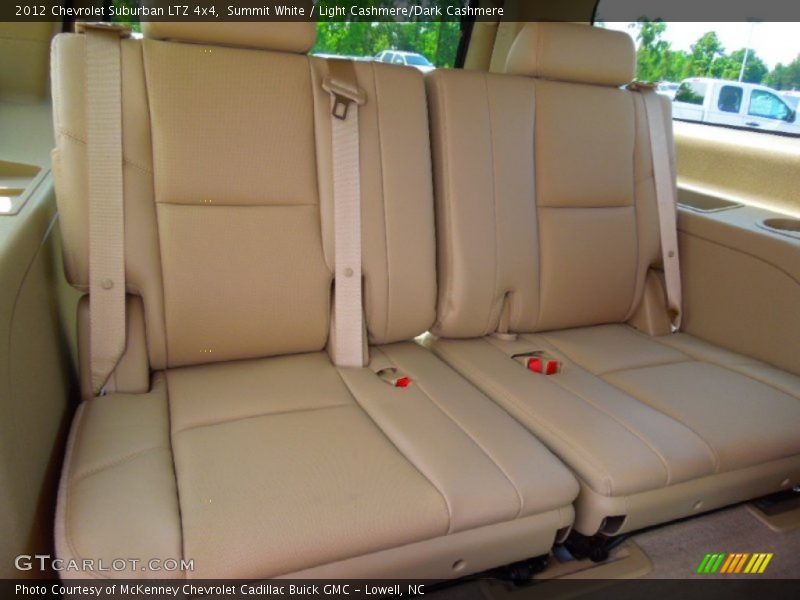 Summit White / Light Cashmere/Dark Cashmere 2012 Chevrolet Suburban LTZ 4x4