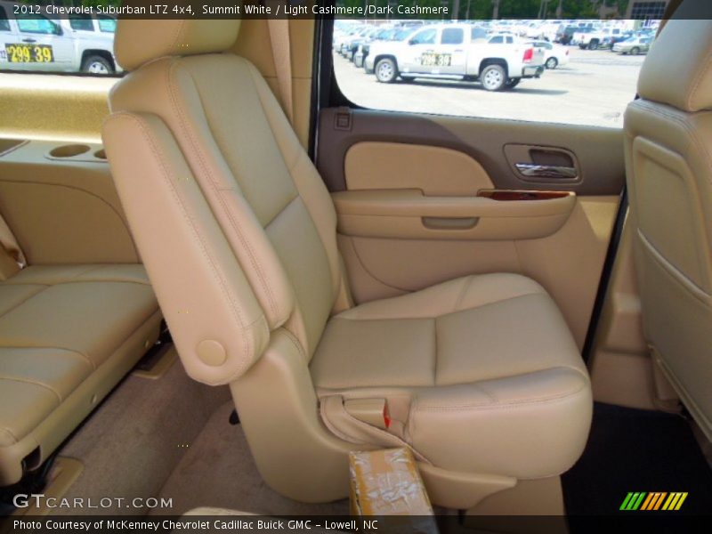Summit White / Light Cashmere/Dark Cashmere 2012 Chevrolet Suburban LTZ 4x4