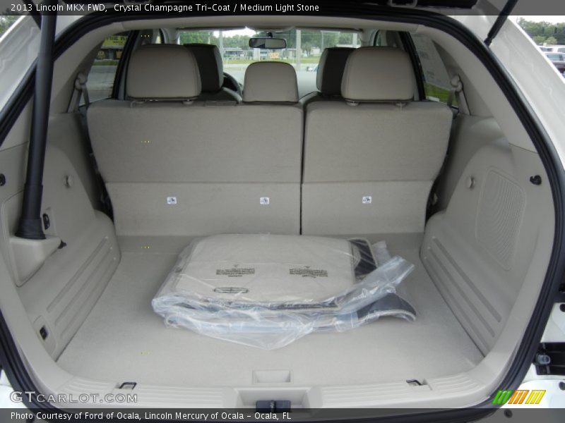Crystal Champagne Tri-Coat / Medium Light Stone 2013 Lincoln MKX FWD