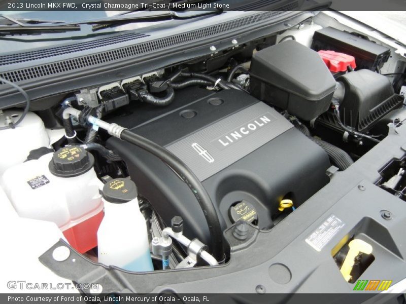 Crystal Champagne Tri-Coat / Medium Light Stone 2013 Lincoln MKX FWD