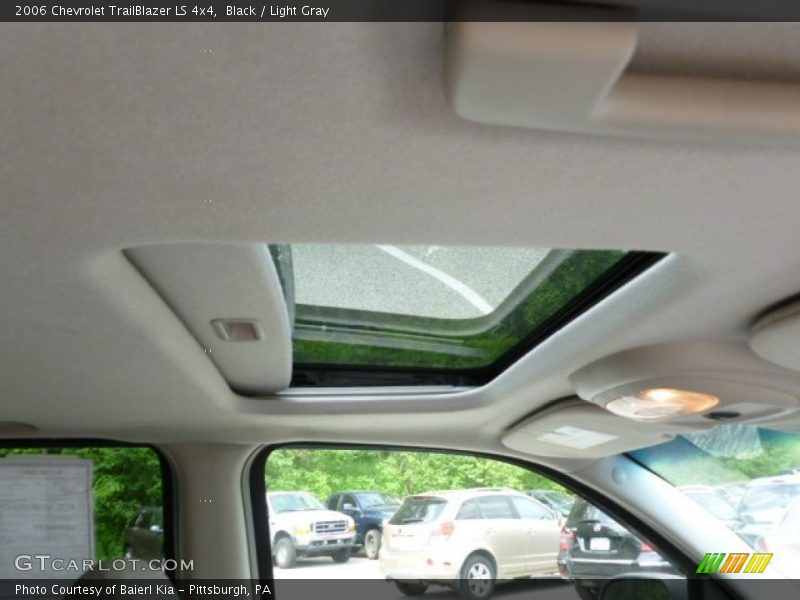 Black / Light Gray 2006 Chevrolet TrailBlazer LS 4x4