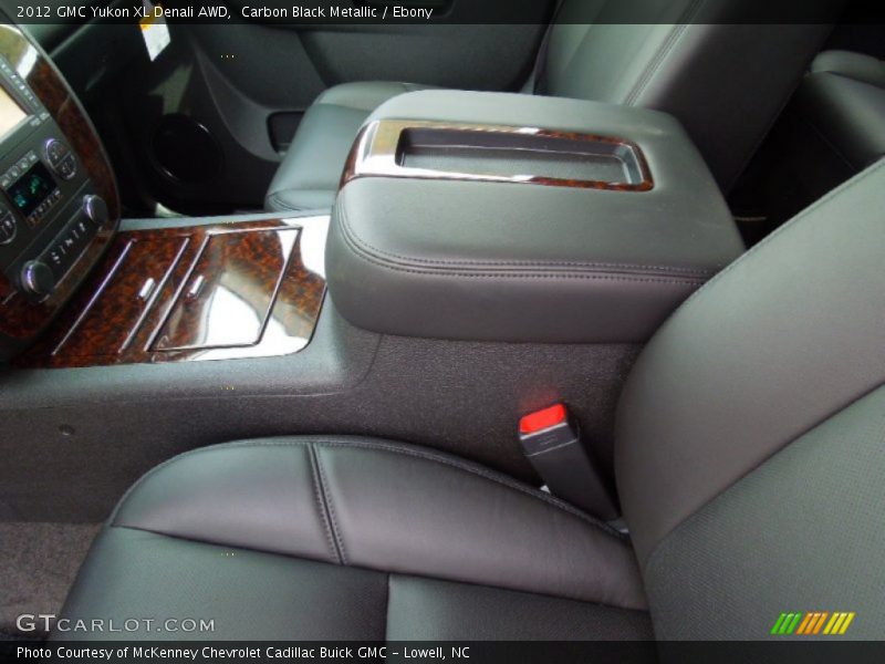 Carbon Black Metallic / Ebony 2012 GMC Yukon XL Denali AWD