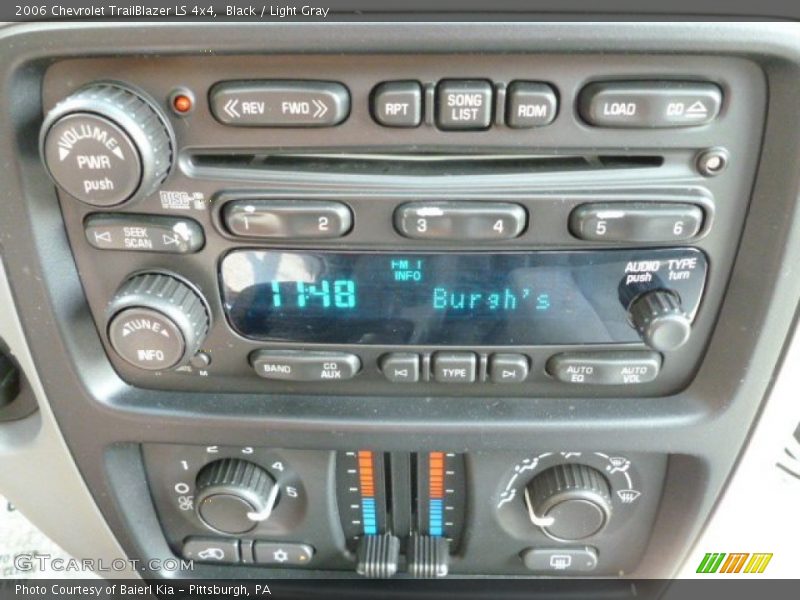 Black / Light Gray 2006 Chevrolet TrailBlazer LS 4x4