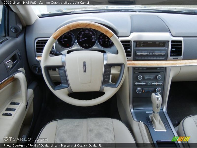 Sterling Gray Metallic / Light Camel 2012 Lincoln MKZ FWD