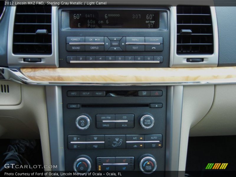Sterling Gray Metallic / Light Camel 2012 Lincoln MKZ FWD